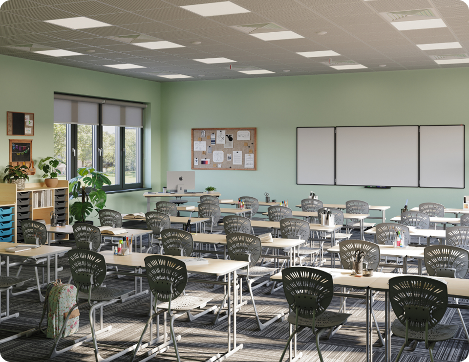 Ideas for intermediate learning space layouts