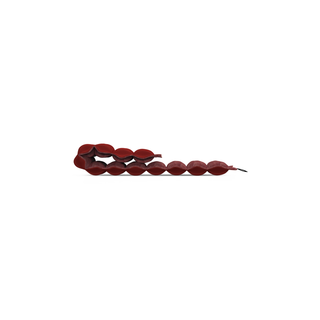 Laylow Raft (Red, side view)