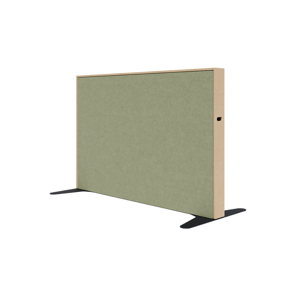 Acoustic Sound Wall Green Low Profile