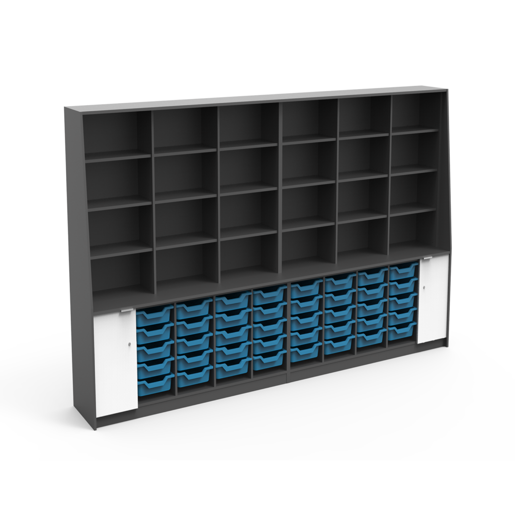 align-front-of-class-6bay-storm-blue-totes-white-doors