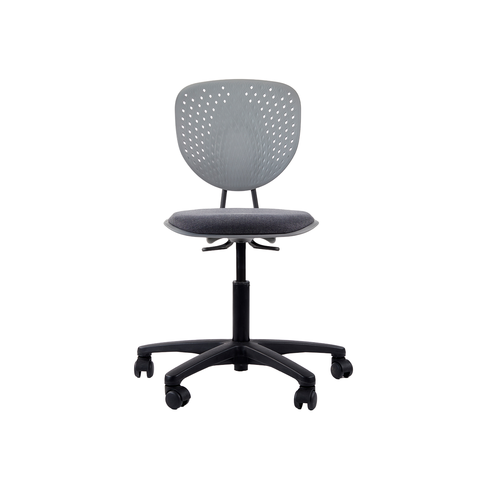 Bodyfurn Flex Gas Lift Chair with adjustable height, pivoting seat and five-star castor base