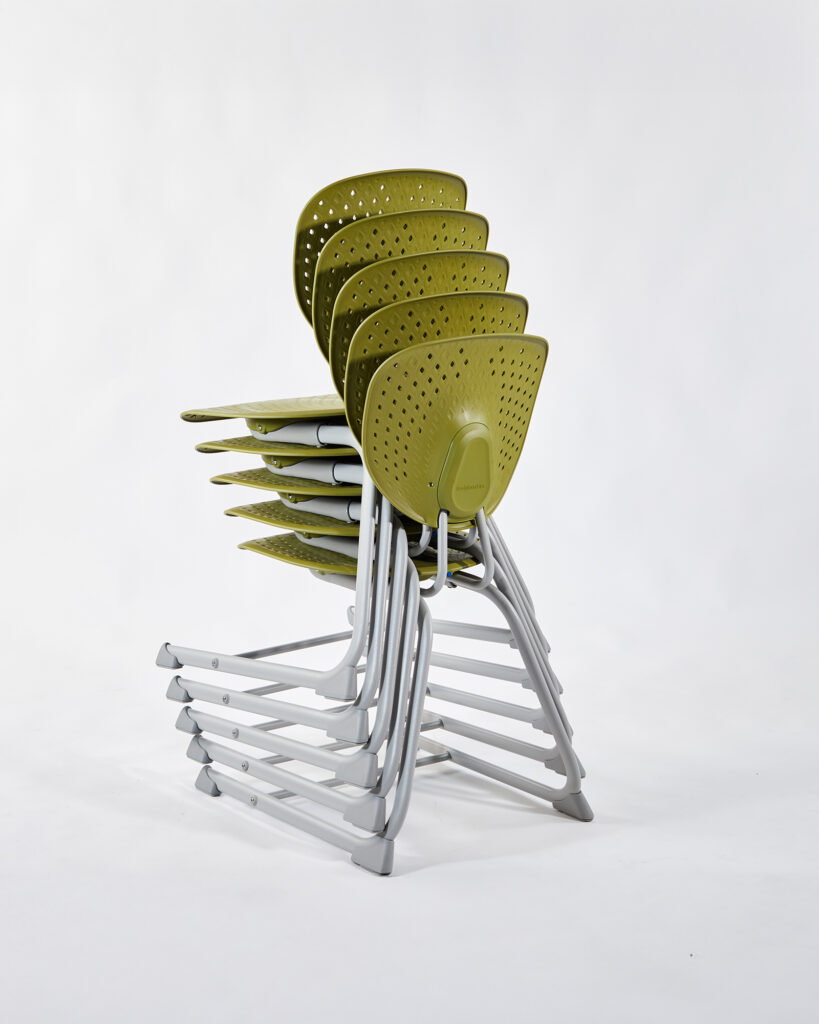 bodyfurn-flex-sled-chair-forest-stacked