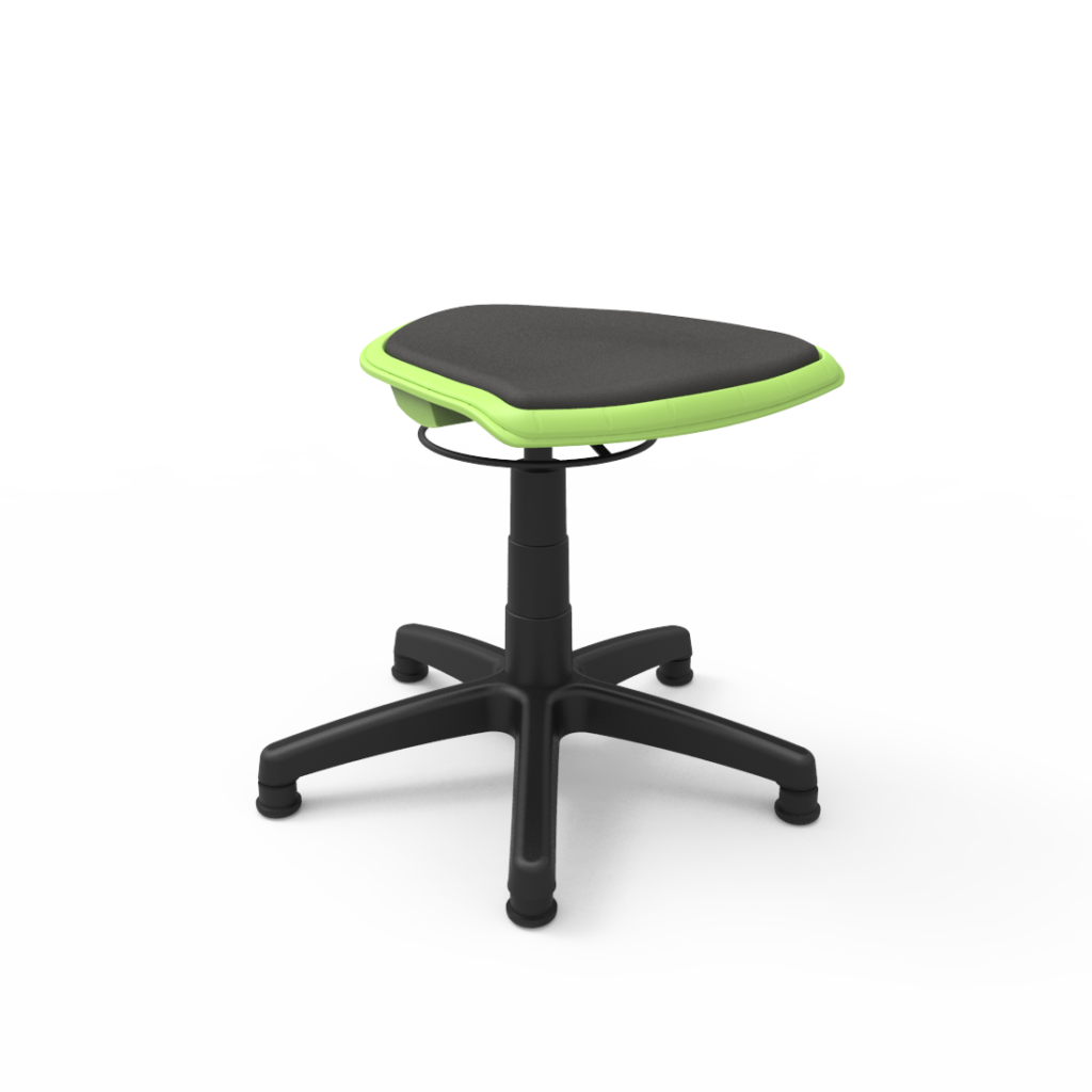 bodyfurn-gas-lift-stool-green-padded-glides