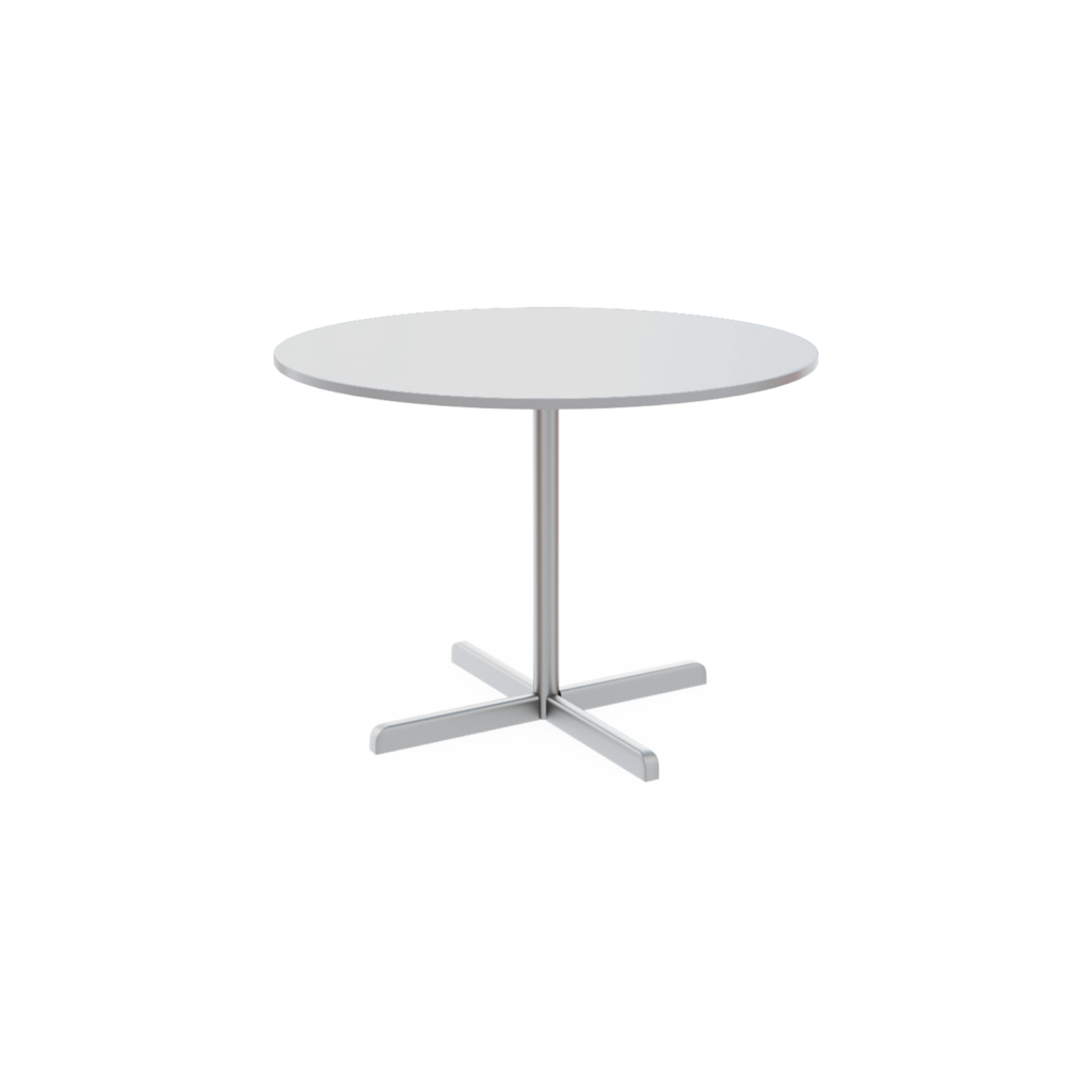 Star Base Table Round Whiteboard Top