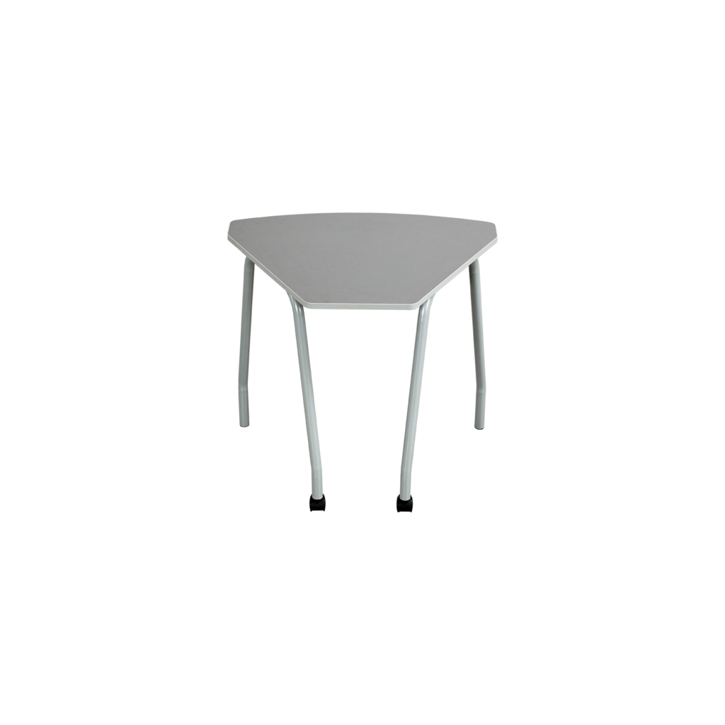 Switch 1 Table – Silver Grey, Front View