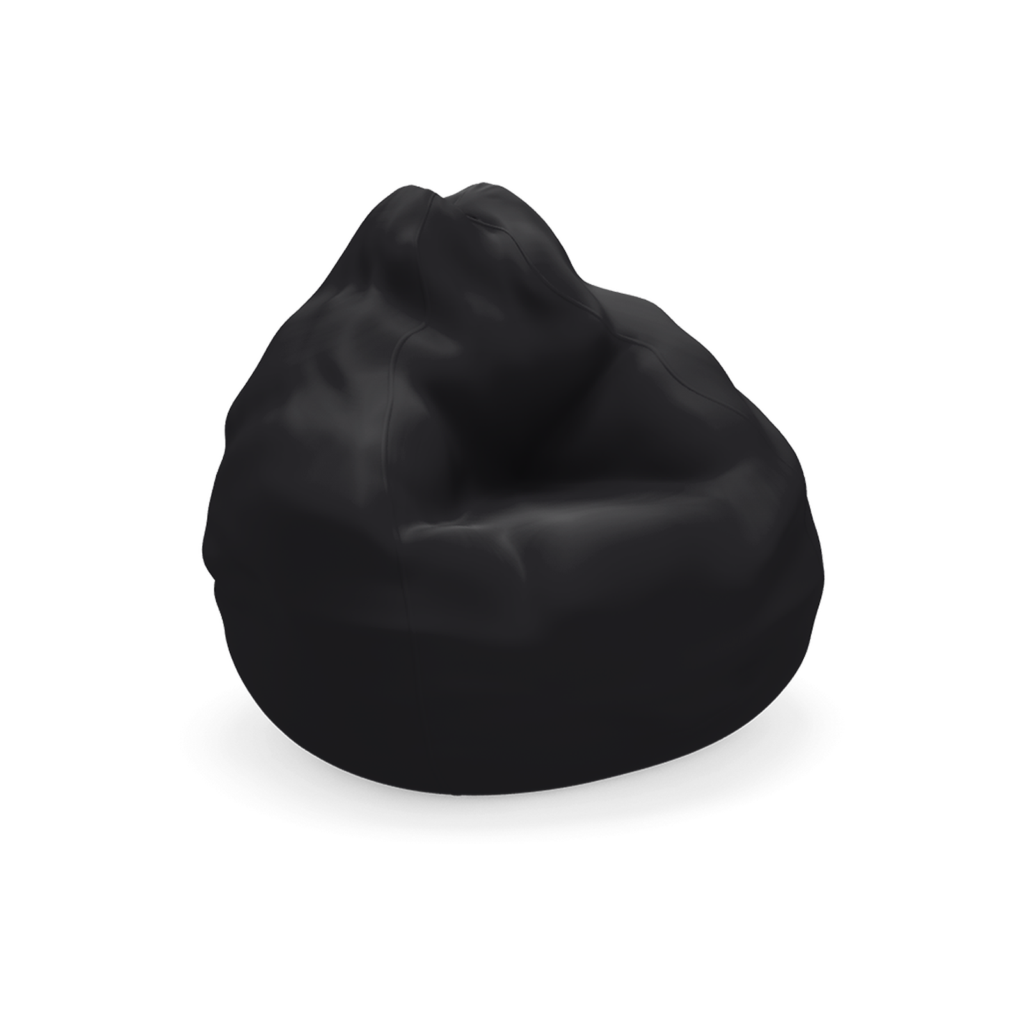 Tear Drop Bean Bag (Black)