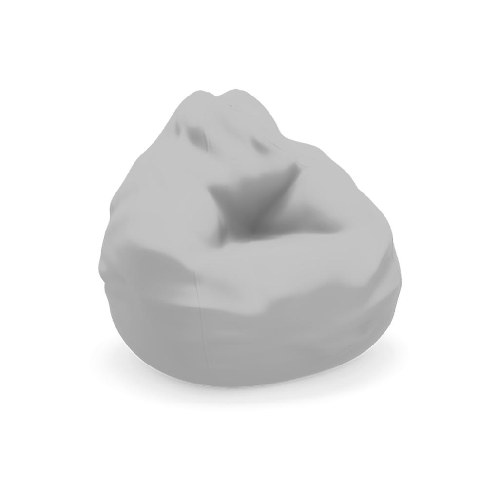 Tear Drop Bean Bag (Silver)