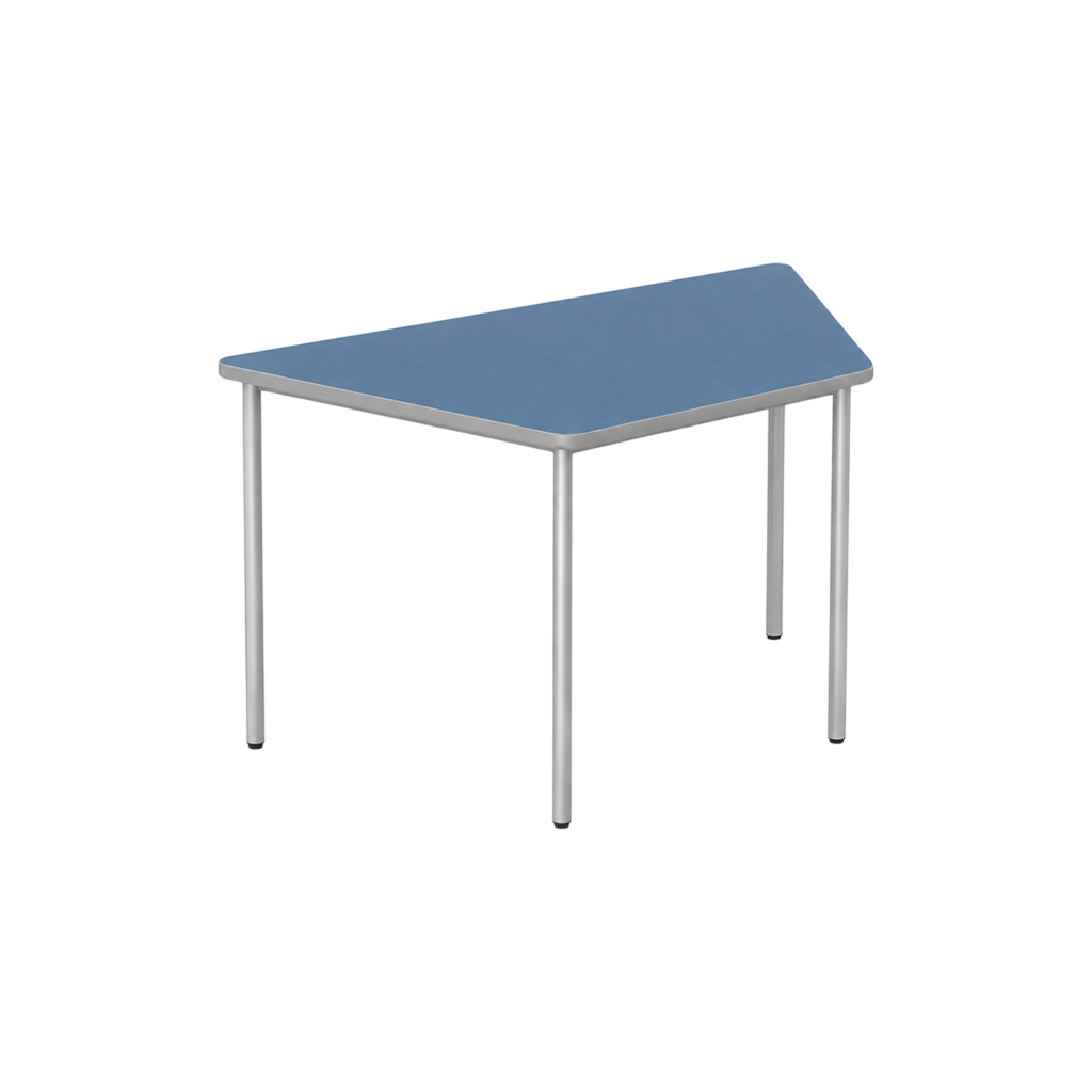 Trapezoidal Table (Blue)