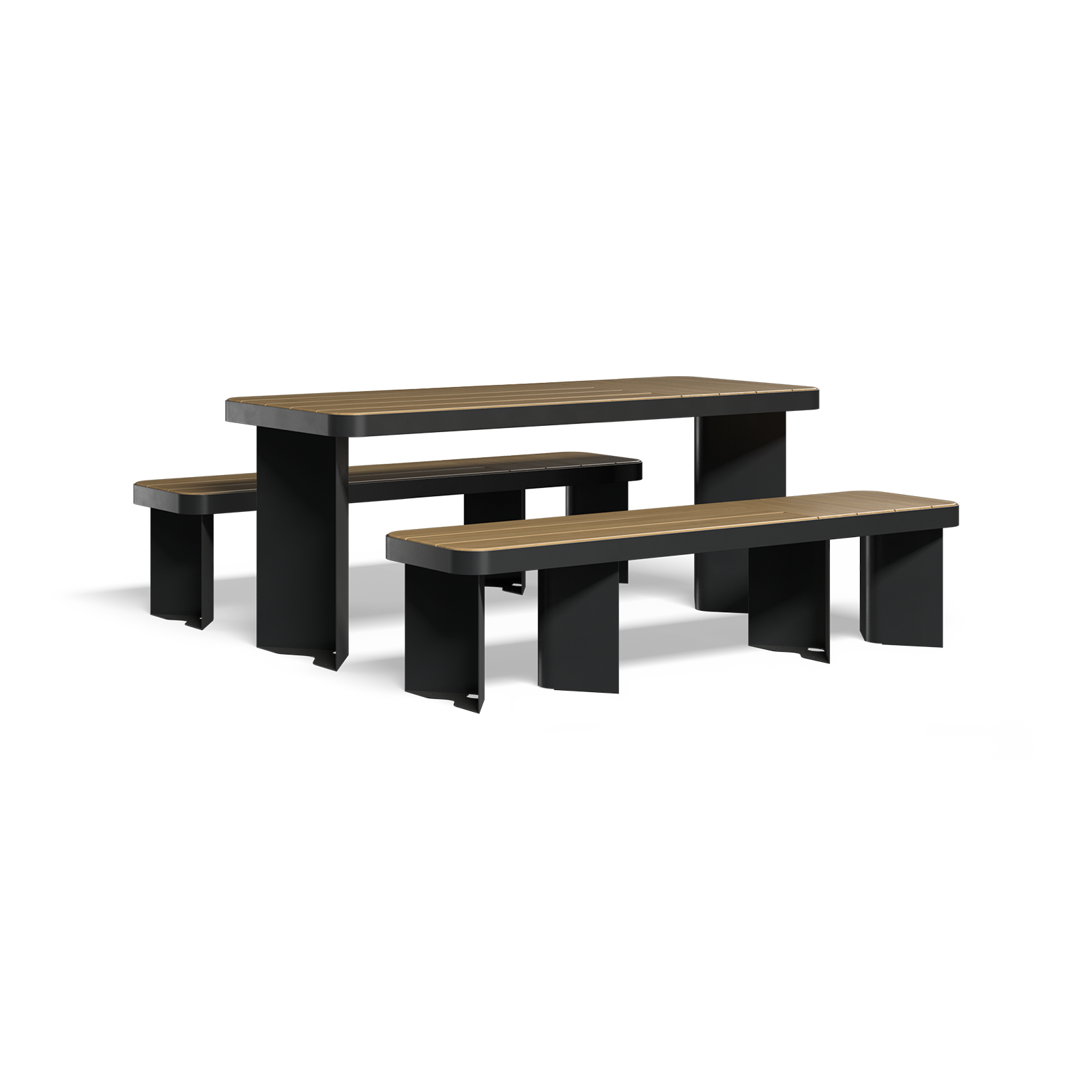 Cohort Picnic Table and Seats