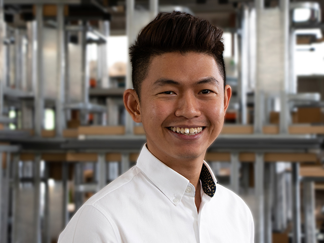 photo of Zayne Oh business development manager for Furnware