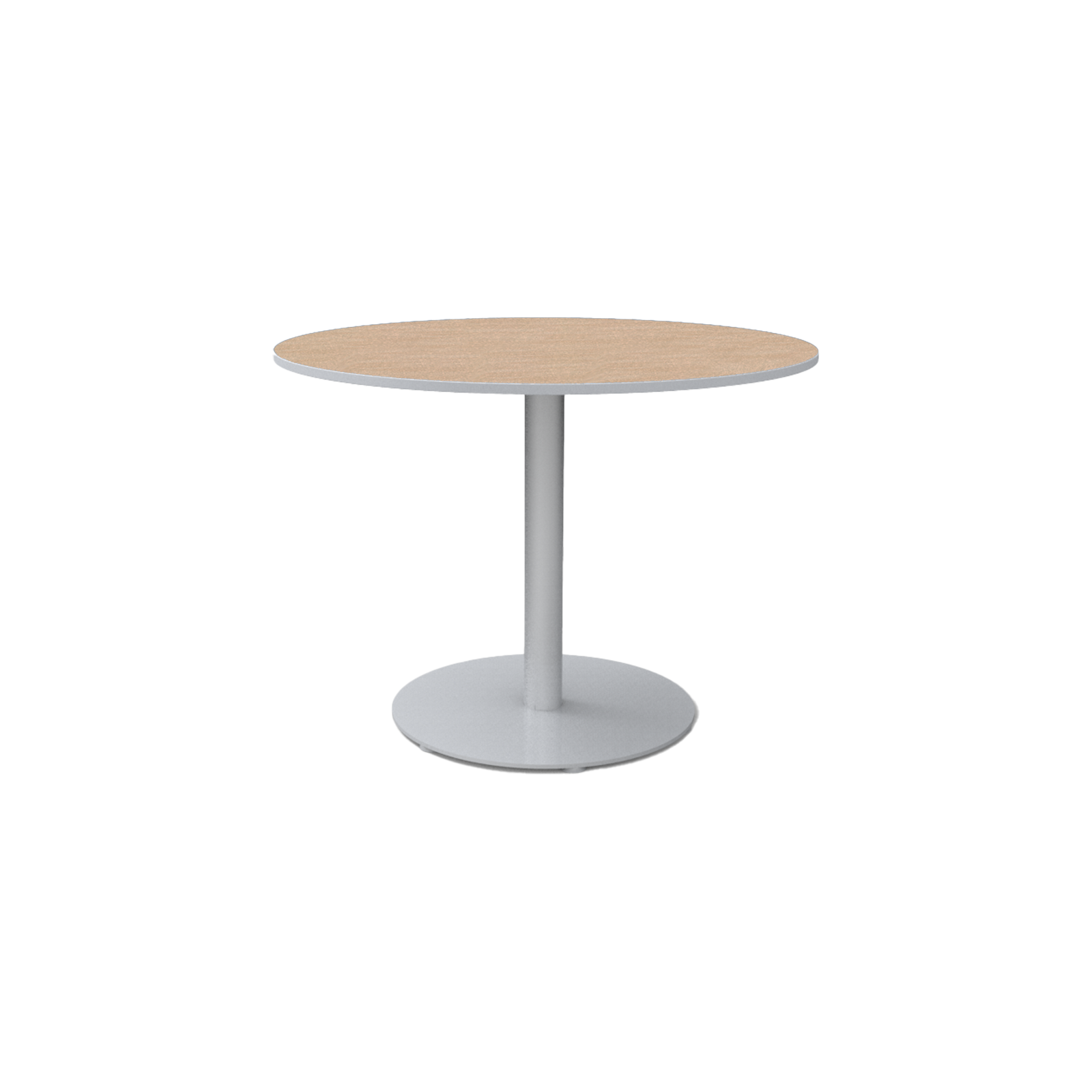 Round Disc Base Table